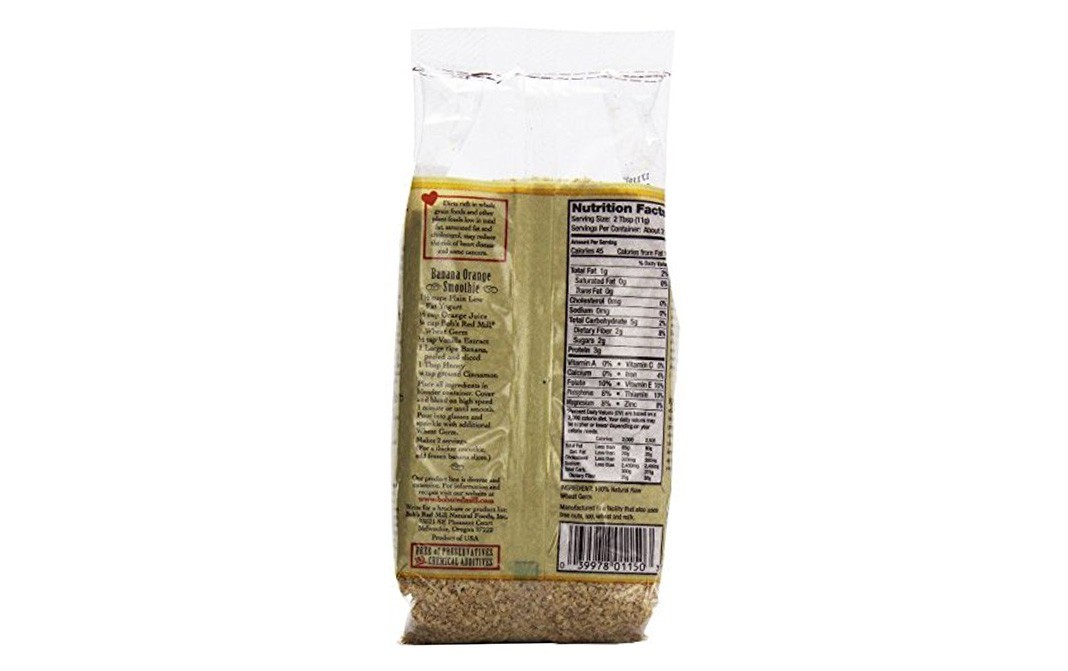 Bob's Red Mill Natural Raw Wheat Germ    Pack  340 grams